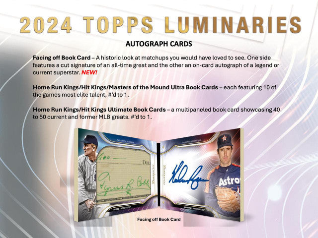 2024 Topps Luminaries Baseball Hobby Case (6)