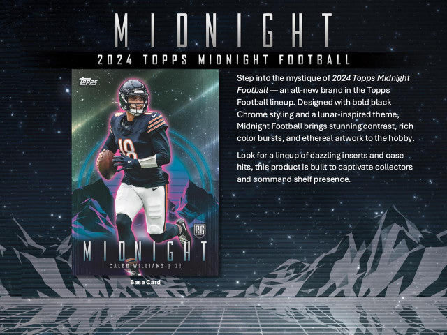 2024 Topps Midnight Football Hobby Box
