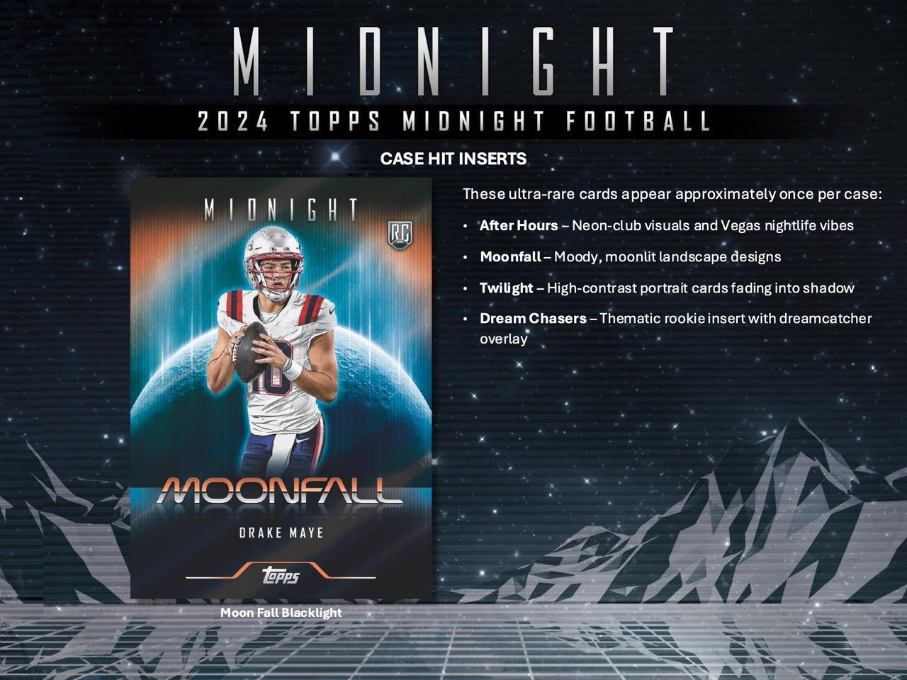 2024 Topps Midnight Football Hobby Box