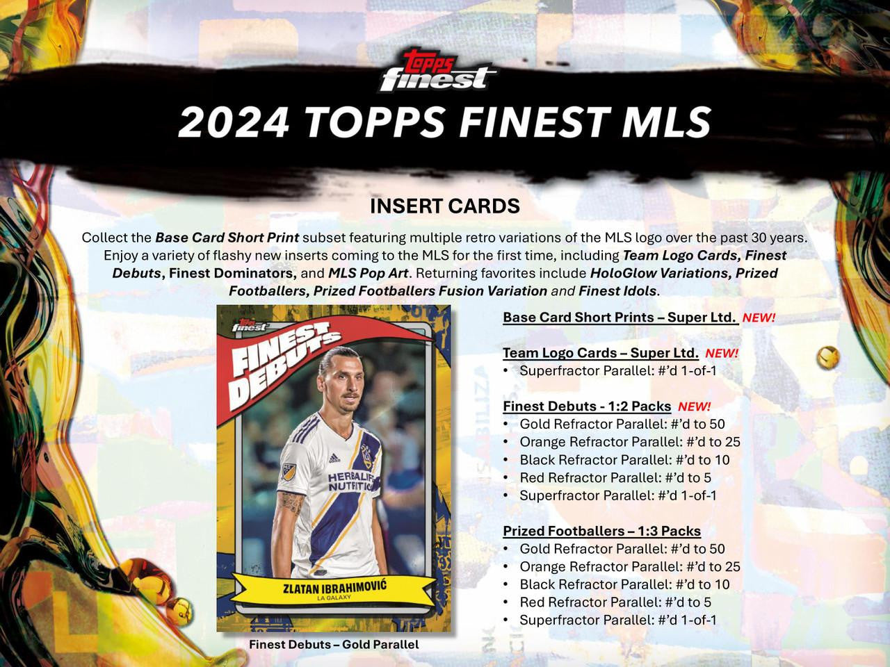 2024 Topps Finest MLS Hobby Box