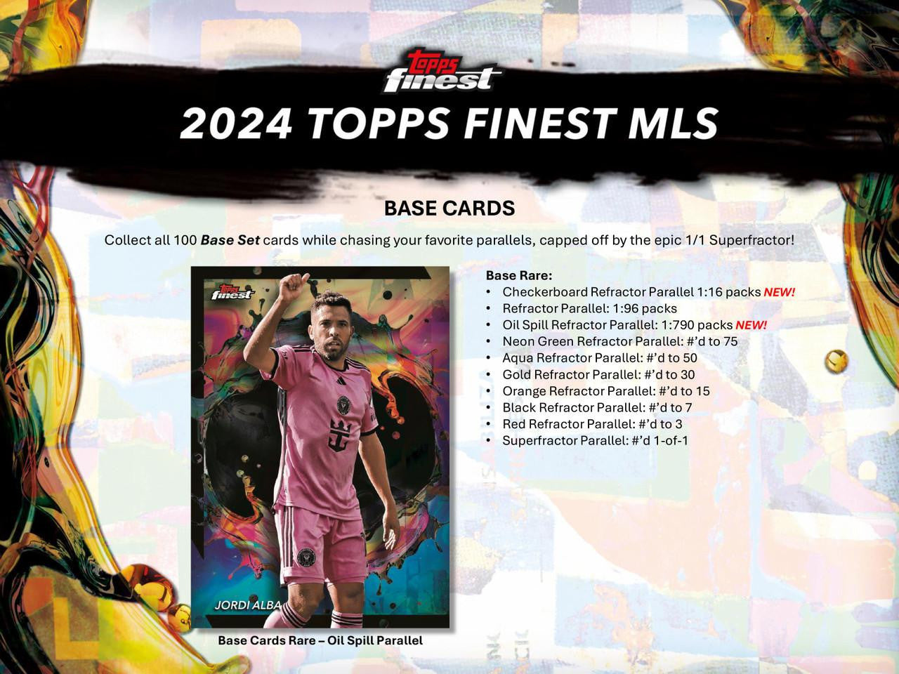 2024 Topps Finest MLS Hobby Box