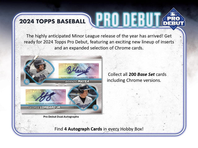 2024 Topps Pro Debut Baseball Hobby Case (12)