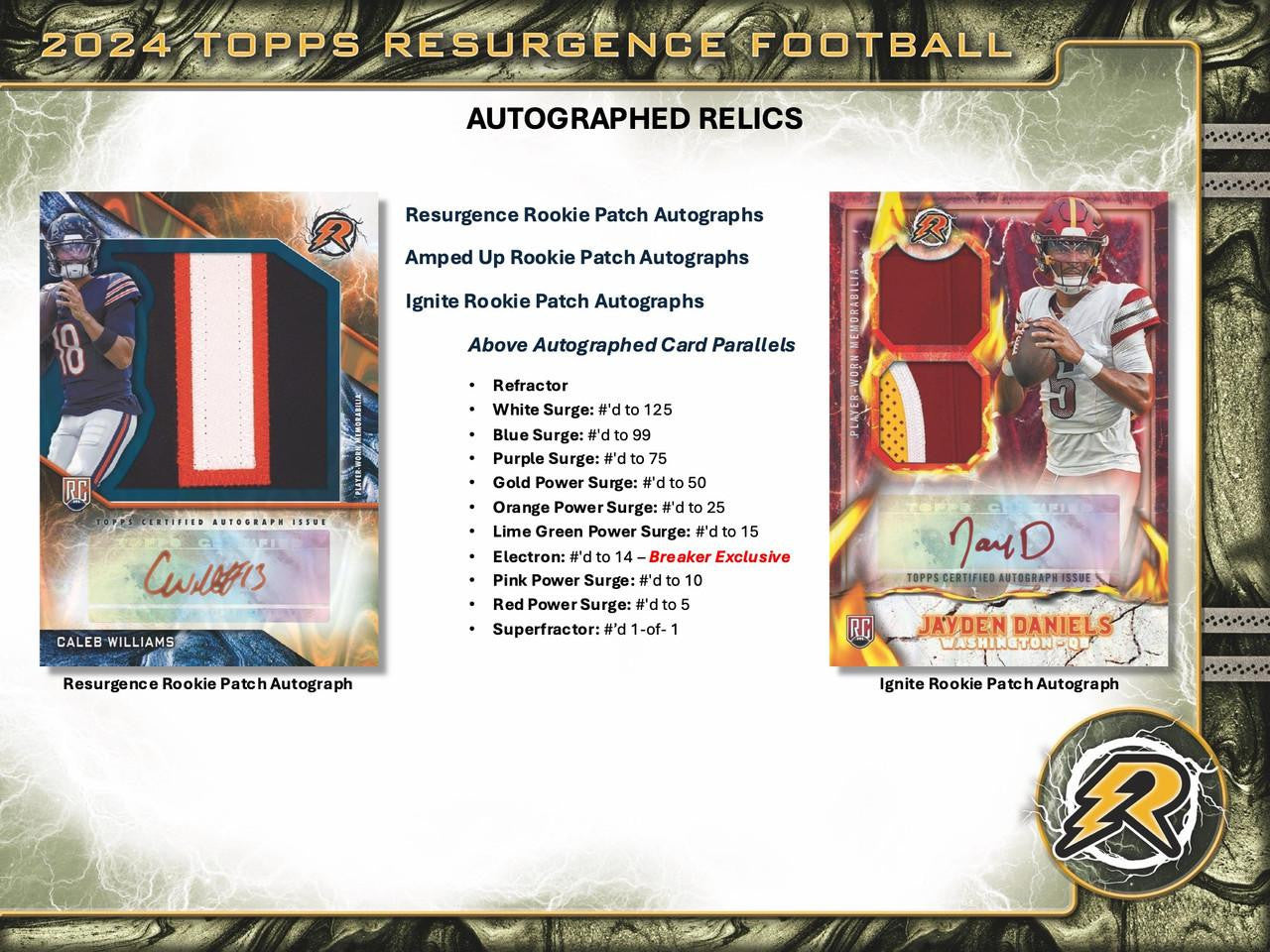 2024 Topps Resurgence Football Mega Box