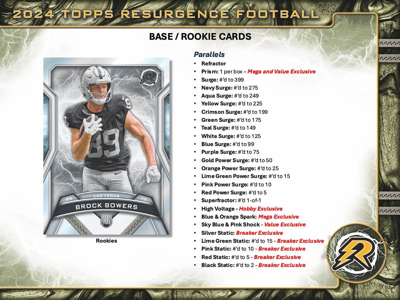 2024 Topps Resurgence Football Hobby Box