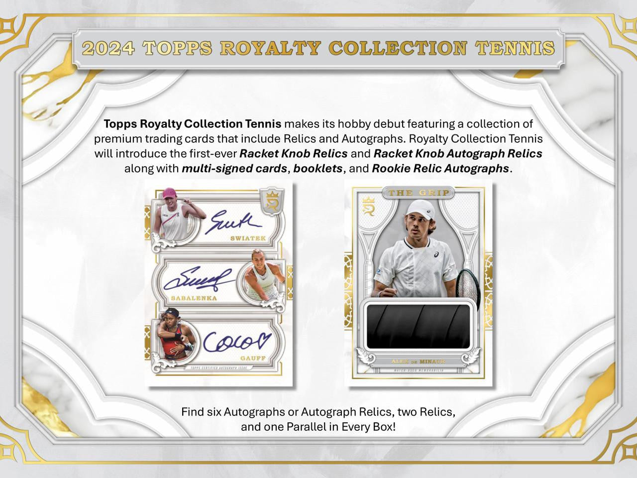2024 Topps Royalty Tennis Hobby Case (4)