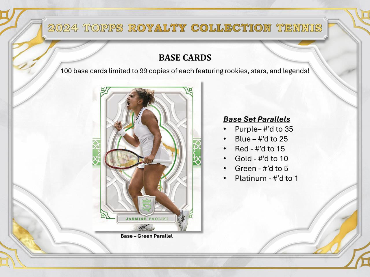 2024 Topps Royalty Tennis Hobby Case (4)