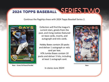 2024 Topps Series 2 Baseball Hobby Case (12)