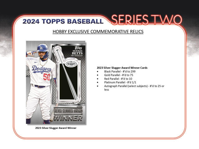 2024 Topps Series 2 Baseball Jumbo Hobby Box