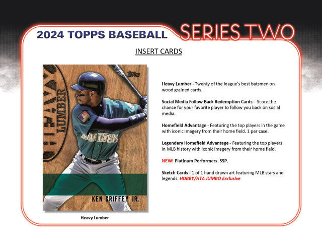 2024 Topps Series 2 Baseball Jumbo Hobby Box