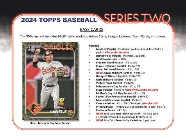 2024 Topps Series 2 Baseball Jumbo Hobby Case (6)