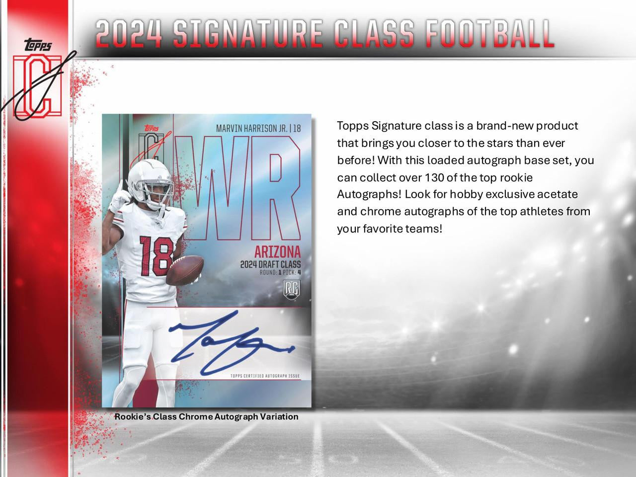 2024 Topps Signature Class Football Hobby Case (6)