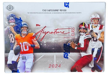2024 Topps Signature Class Football Hobby Box