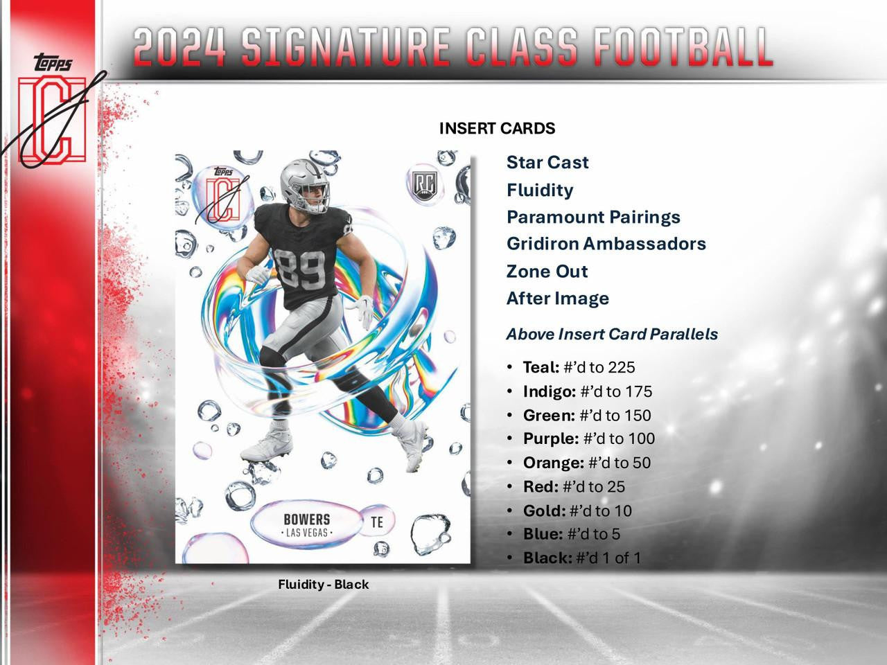 2024 Topps Signature Class Football Hobby Case (6)