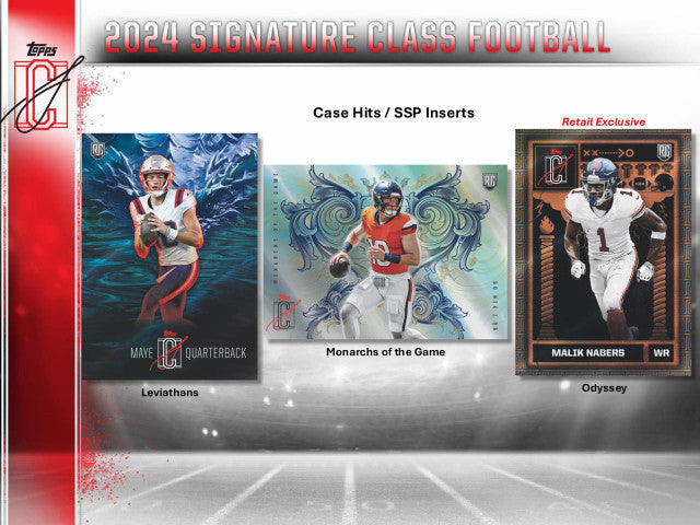 2024 Topps Signature Class Football Hobby Box