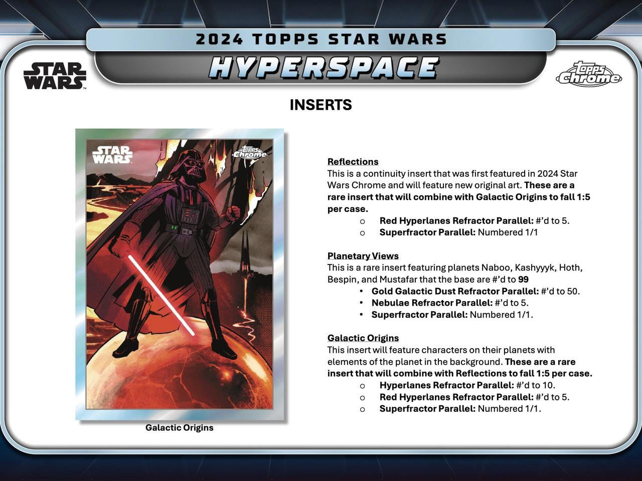 2024 Topps Star Wars Hyperspace Hobby Box
