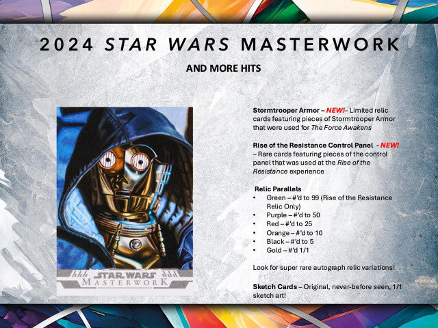 2024 Topps Star Wars Masterwork Hobby Case (8)