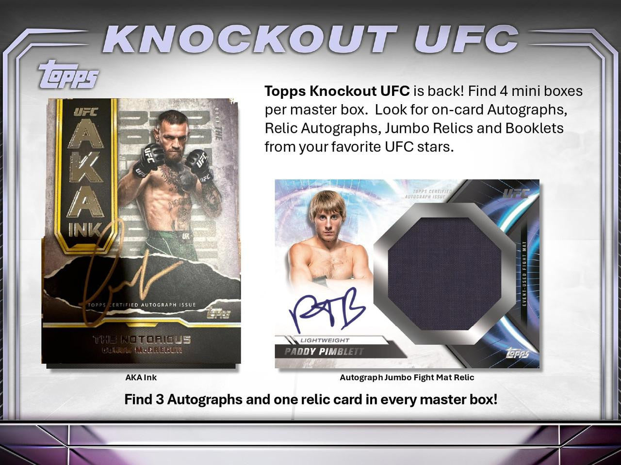 2024 Topps UFC Knockout Hobby Case (8)