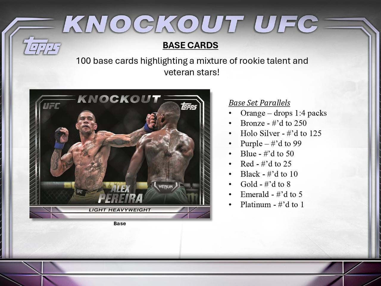 2024 Topps UFC Knockout Hobby Case (8)