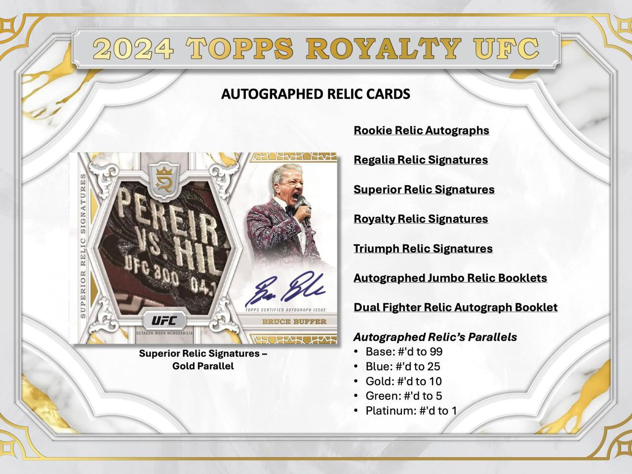 2024 Topps Royalty UFC Hobby Case (4)
