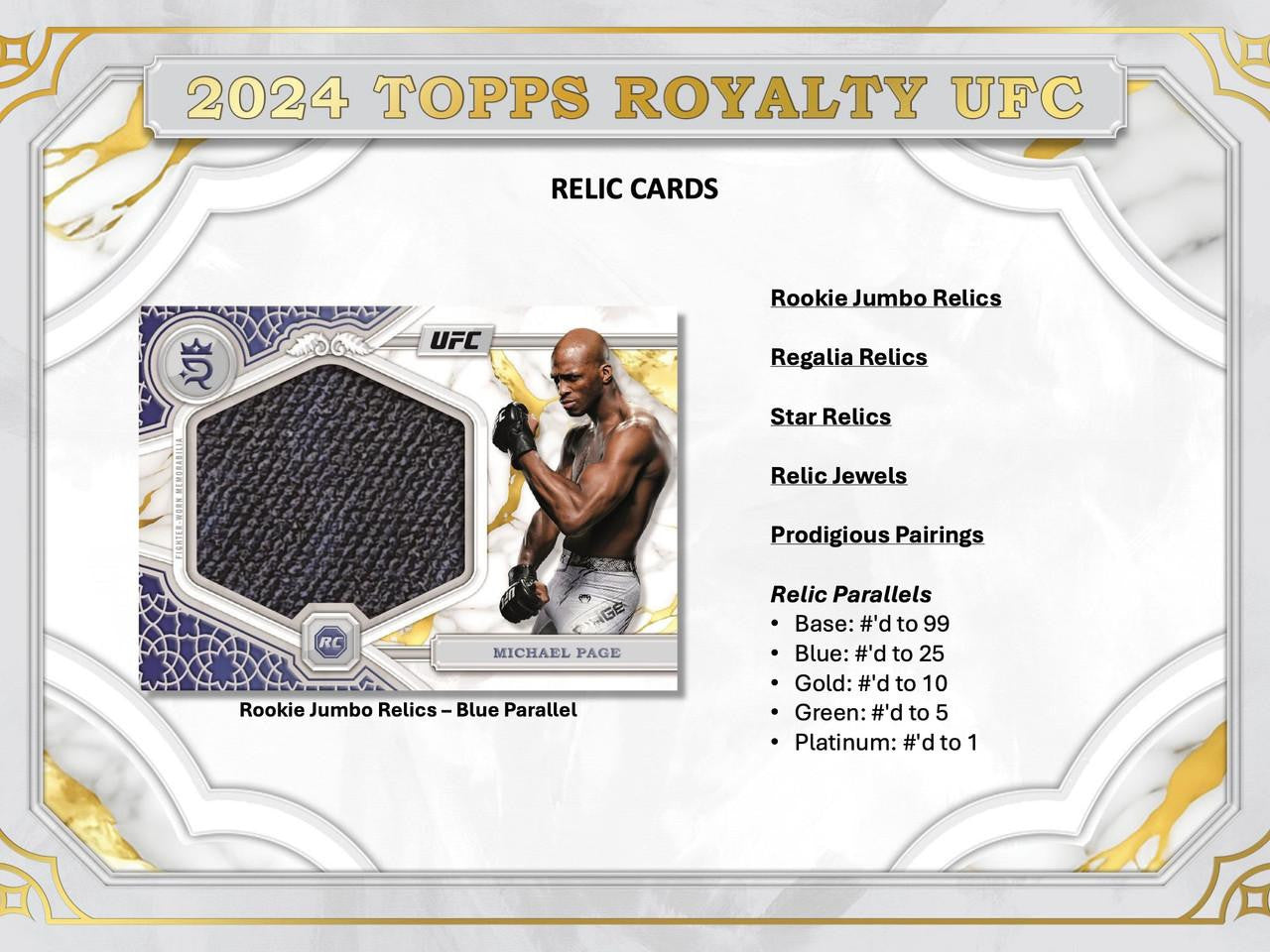 2024 Topps Royalty UFC Hobby Case (4)