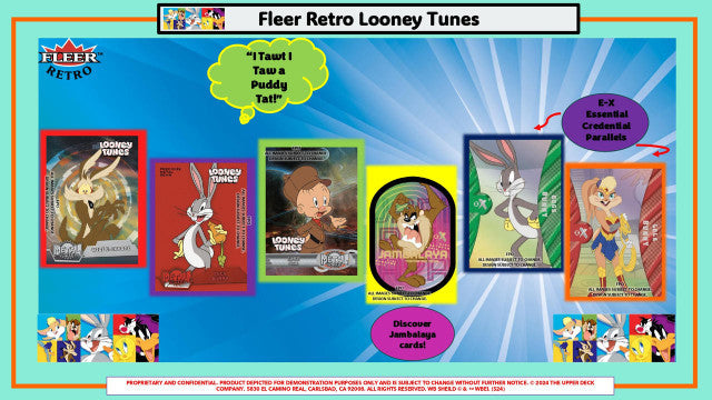 2024 Upper Deck Fleer Retro Looney Tunes Hobby Case (12)