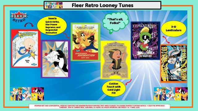 2024 Upper Deck Fleer Retro Looney Tunes Hobby Case (12)