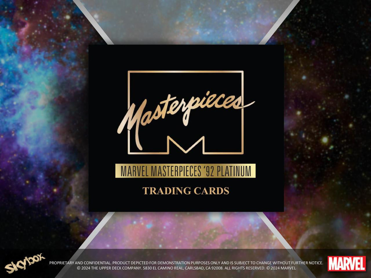 2024 Upper Deck Marvel Masterpieces '92 Platinum Hobby Case (18)
