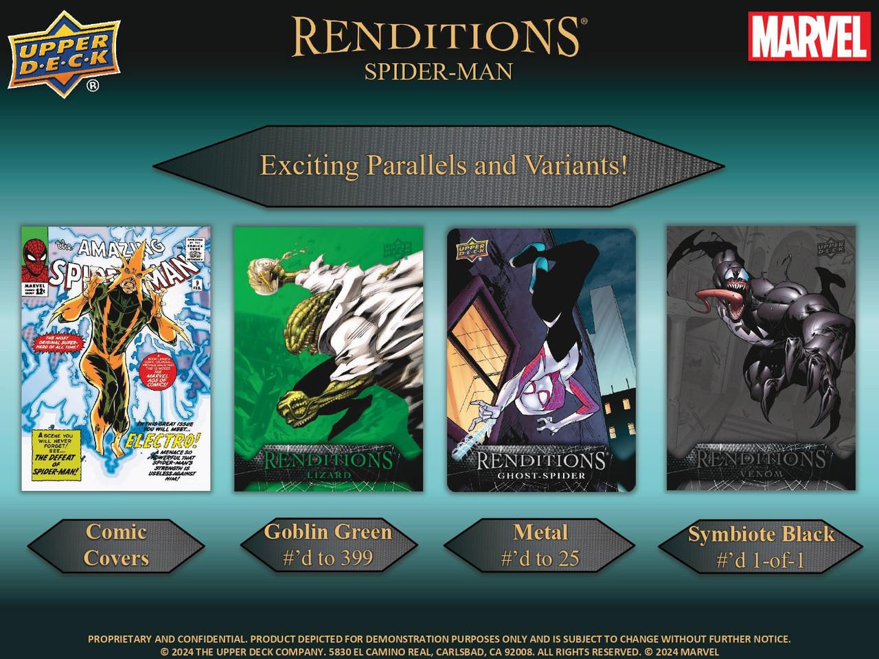 2024 Upper Deck Marvel Renditions Spider-Man Hobby Case (12)