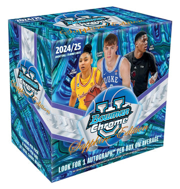 2024/25 Bowman University Chrome Basketball Sapphire Hobby Box