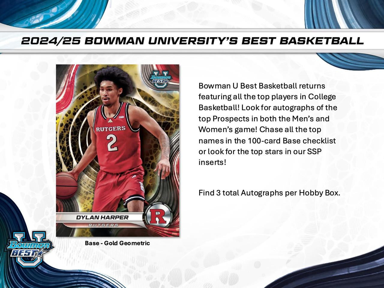 2024/25 Bowman University's Best Basketball Breaker Delight Box