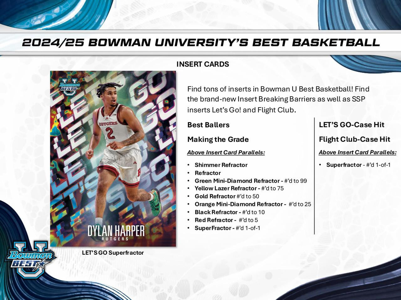 2024/25 Bowman University's Best Basketball Hobby Box
