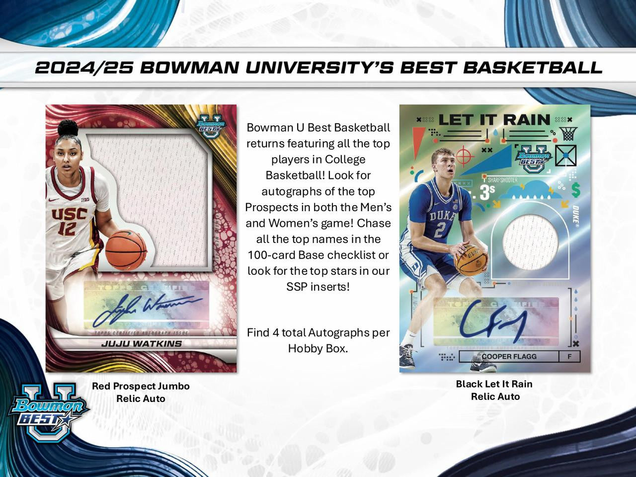 2024/25 Bowman University's Best Basketball Hobby Box