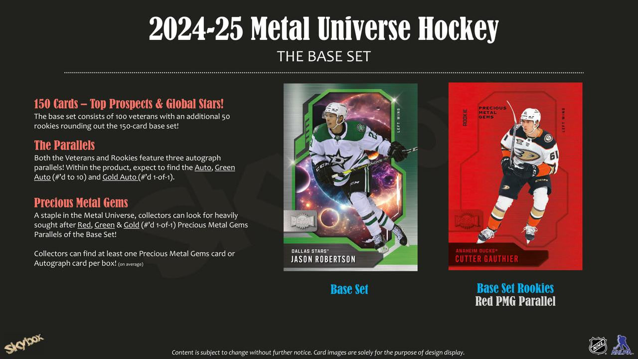 2024/25 Upper Deck Skybox Metal Universe Hockey Hobby Case (16)