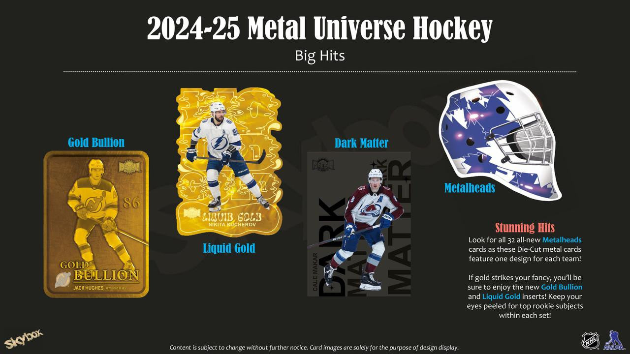 2024/25 Upper Deck Skybox Metal Universe Hockey Hobby Case (16)