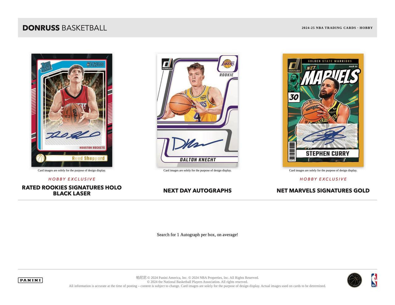 2024/25 Panini Donruss Basketball Hobby Case (10)