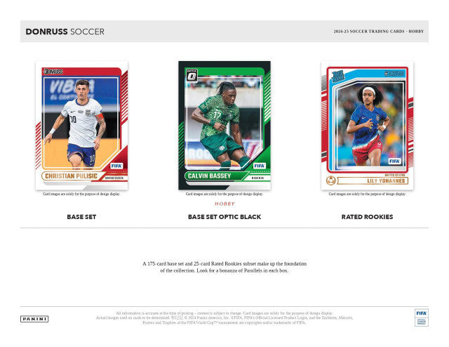 2024/25 Panini Donruss Soccer Hobby Box Case (12)