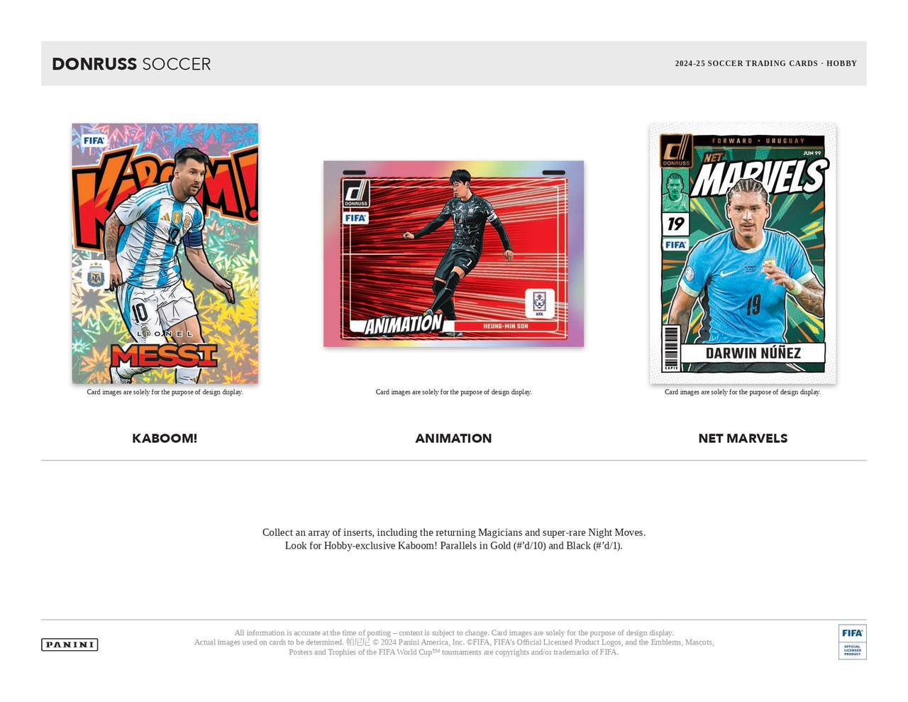 2024/25 Panini Donruss Soccer Hobby Box Case (12)