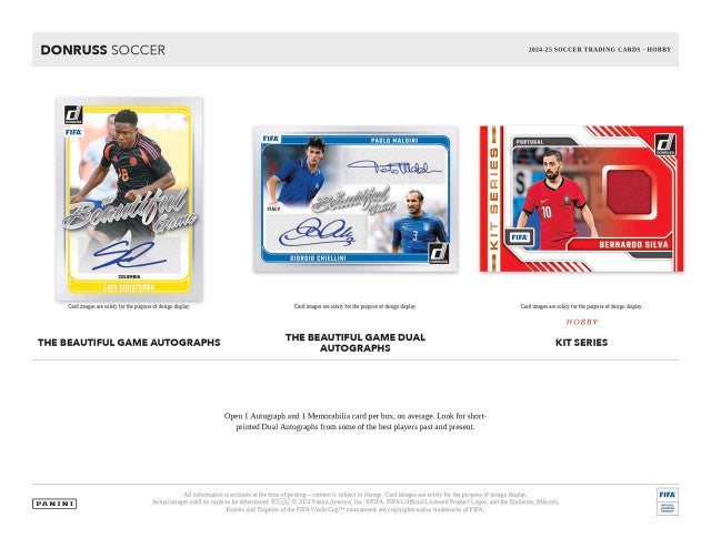 2024/25 Panini Donruss Soccer Hobby Box