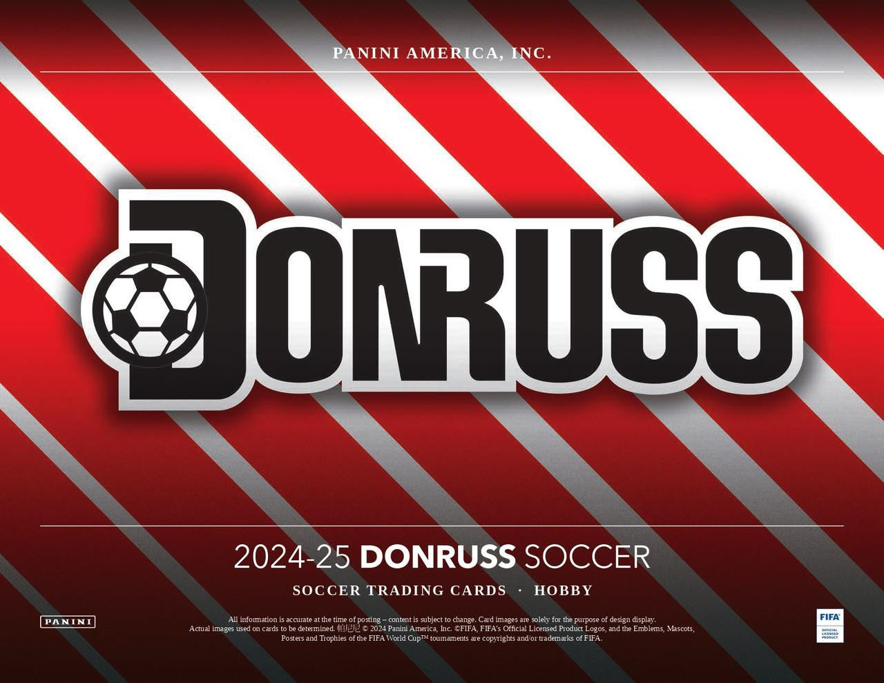 2024/25 Panini Donruss Soccer Hobby Box