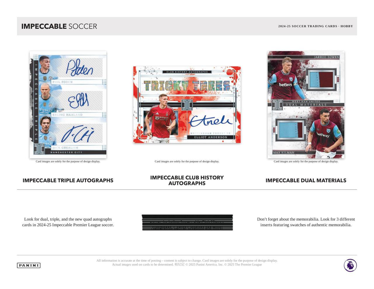2024/25 Panini Impeccable Soccer Hobby Case (3)