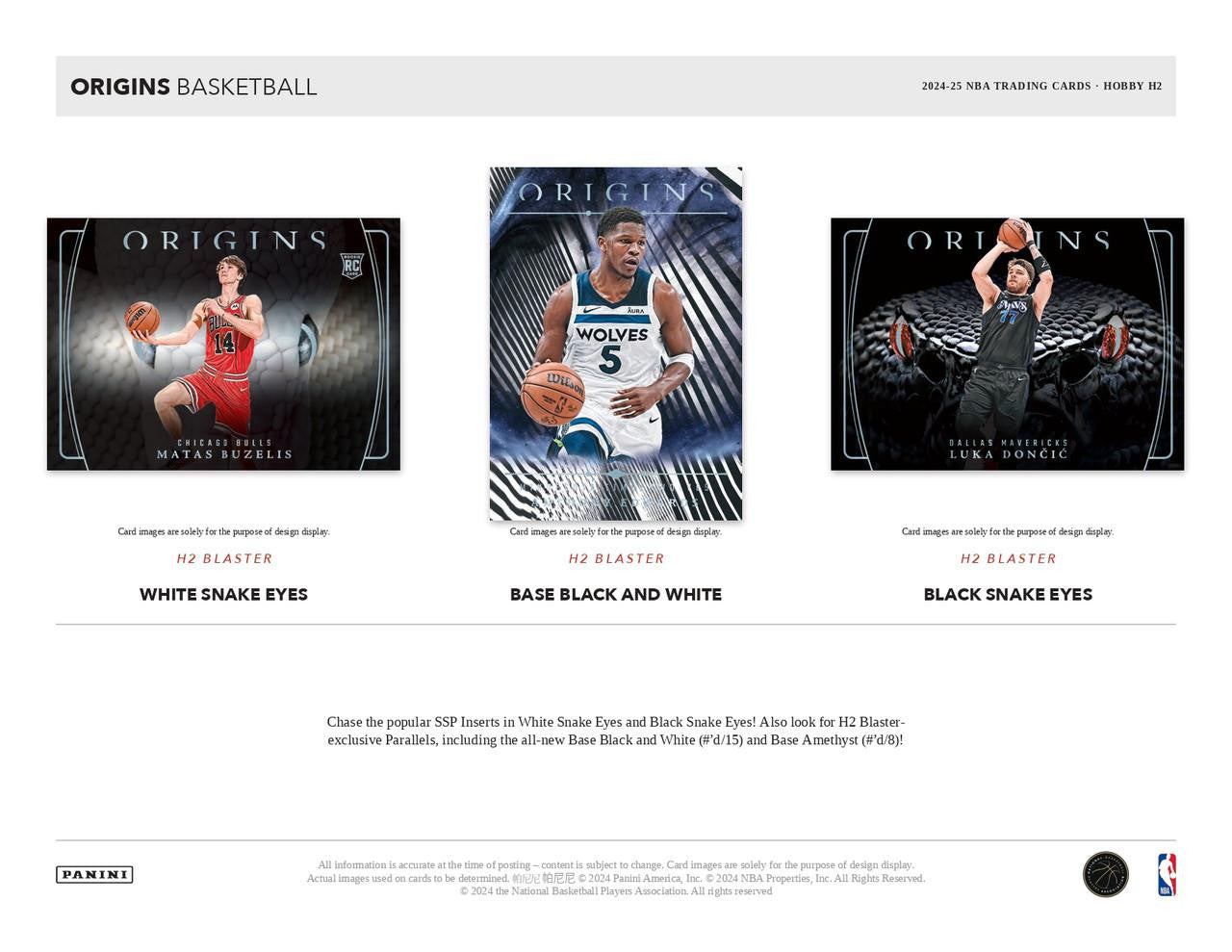 2024/25 Panini Origins H2 Basketball Box