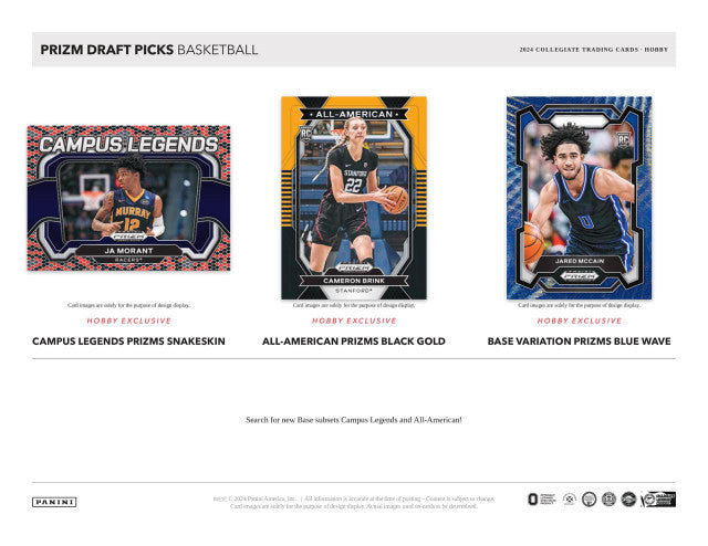 2024/25 Panini Prizm Draft Picks Basketball Hobby Box
