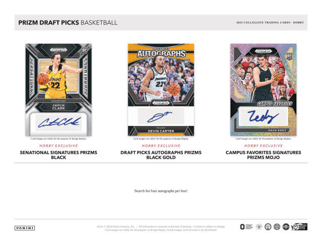 2024/25 Panini Prizm Draft Picks Basketball Hobby Box