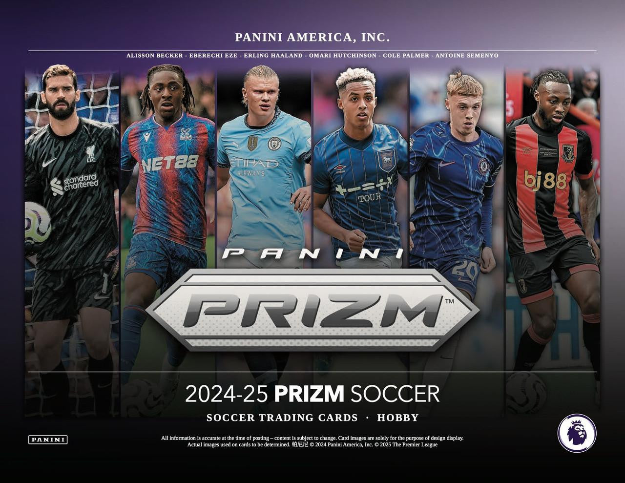 2024/25 Panini Prizm EPL Premier League Soccer Hobby Box