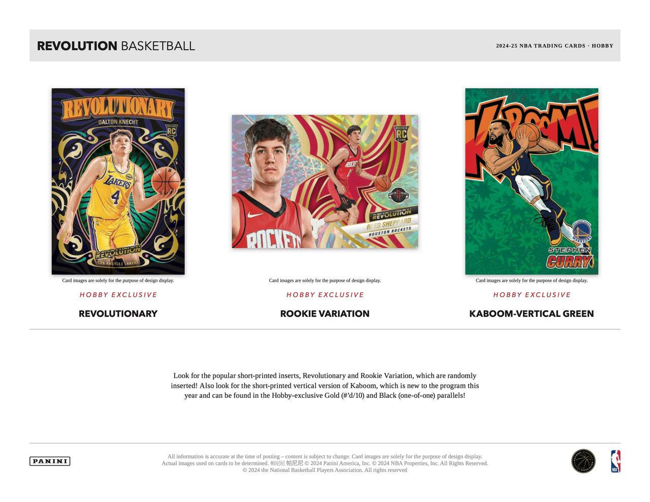 2024/25 Panini Revolution Basketball Hobby Box