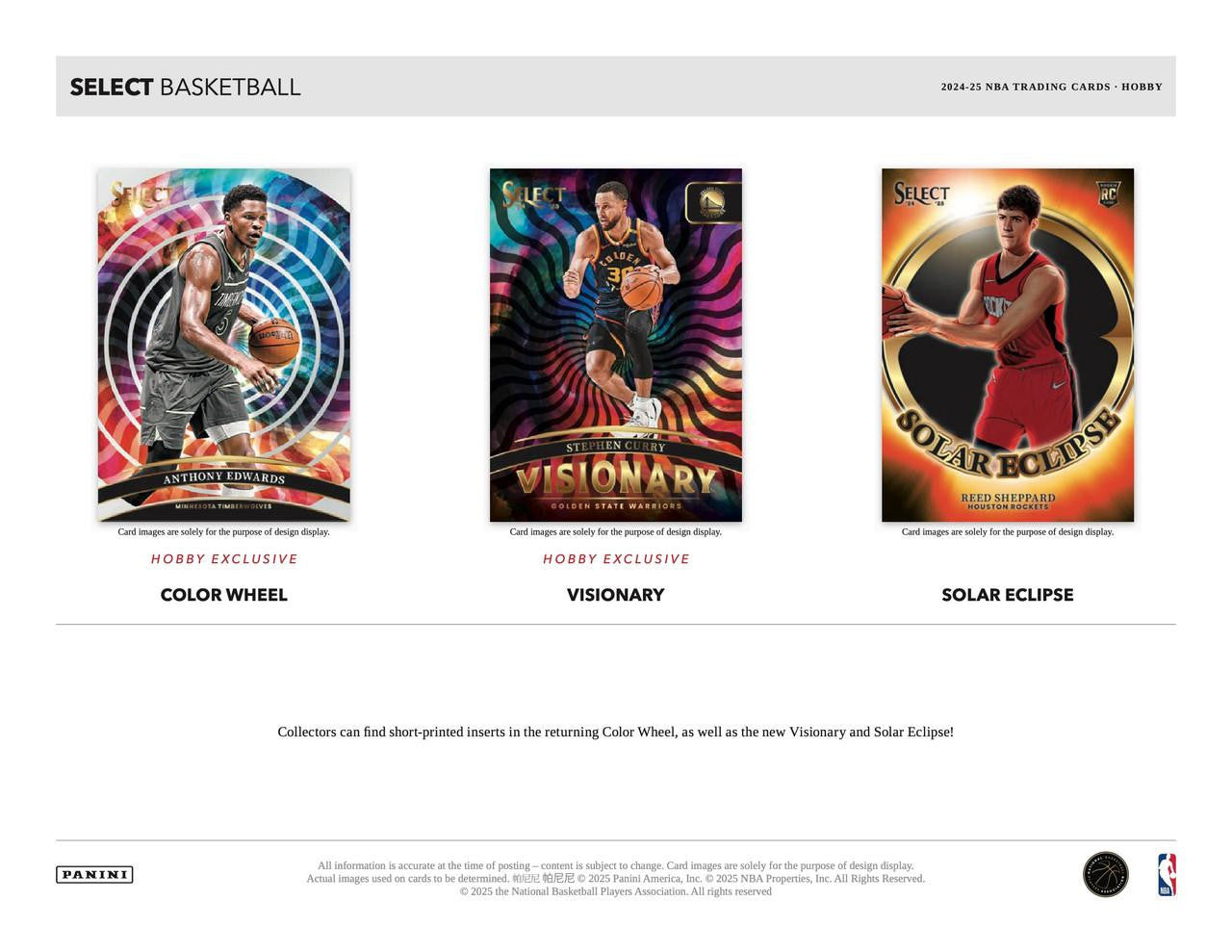 2024/25 Panini Select Basketball Hobby Box