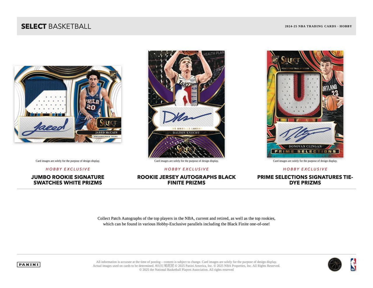 2024/25 Panini Select Basketball Hobby Box