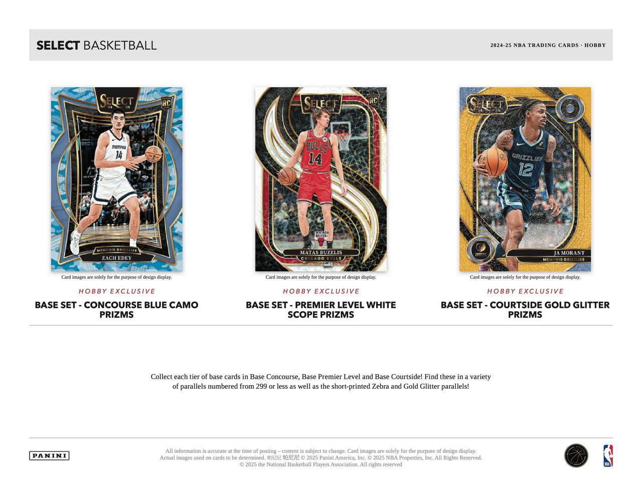 2024/25 Panini Select Basketball Hobby Box