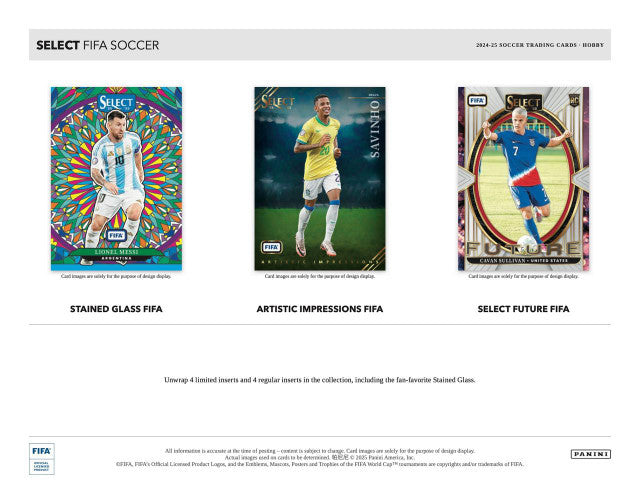 2024/25 Panini Select FIFA Soccer Hobby Box