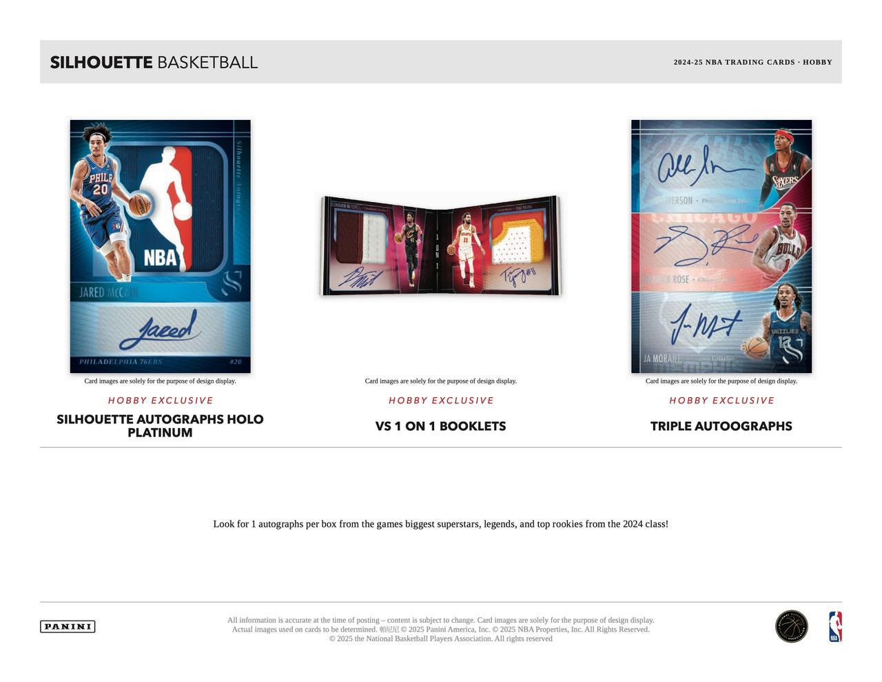 2024/25 Panini Silhouette Basketball Hobby Box